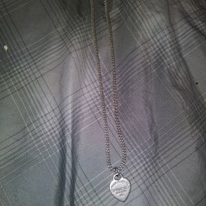 Sterling silver tiffany.co necklace